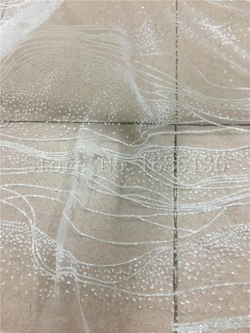 Top sales African shinny H- 72408 glitter Guipure Lace African Cord Lace Fabric with glued glitter in clear white
Top sales African shinny H- 72408 glitter Guipure Lace African Cord Lace Fabric with glued glitter in clear white