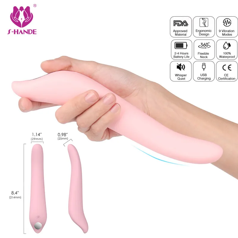 

New USB Charge Powerful 9 Speeds Vagina G-spot Masturbator Erotic Dildo Anal But Plug Vibrator Sex Toys for Woman Machine