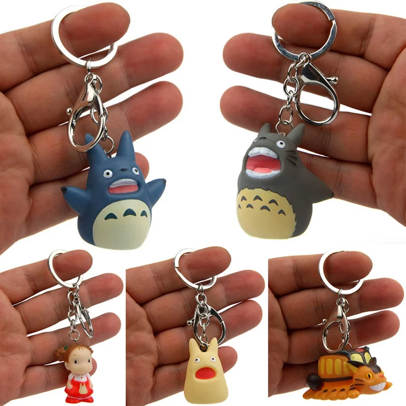 Cute My Neighbor Totoro PVC Keychain Wowen Cartoon Hayao Comic Fans Charms Keyring Key Holder Child Gifts Bag Jewelry
Cute My Neighbor Totoro PVC Keychain Wowen Cartoon Hayao Comic Fans Charms Keyring Key Holder Child Gifts Bag Jewelry