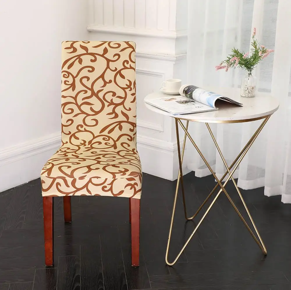 Meijuner Printing Chair Covers Spandex Slipcover Modern Stretch Elastic Seat Cover Dust-proof Chair Cover Wedding Banquet
Meijuner Printing Chair Covers Spandex Slipcover Modern Stretch Elastic Seat Cover Dust-proof Chair Cover Wedding Banquet