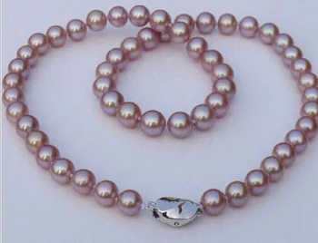 Eternal wedding Women Gift word 925 Sterling real 925 real natural big DYY+++817 18 inch natural south sea lavende 
Eternal wedding Women Gift word 925 Sterling real 925 real natural big DYY+++817 18 inch natural south sea lavende