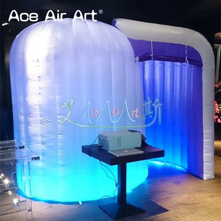 Lightweight LED inflatable dome booth,igloo selfie station,photo booth enclosure with curtain for funny and joyful party
Lightweight LED inflatable dome booth,igloo selfie station,photo booth enclosure with curtain for funny and joyful party