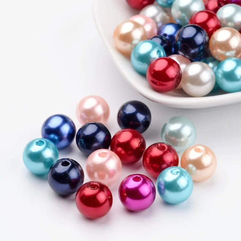 500g 6/8/10/12/14/16/18/20mm Colorful Acrylic Beads Imitation Pearl Style Round Mixed/Ivory For DIY Jewelry Making Handicrafts
500g 6/8/10/12/14/16/18/20mm Colorful Acrylic Beads Imitation Pearl Style Round Mixed/Ivory For DIY Jewelry Making Handicrafts