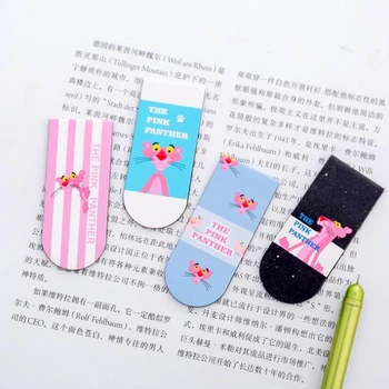 4 Pcs/set Cartoon Animal Pink Panther Paper Magnetic Bookmarks School Paper Clip Page Holders Korean Stationery for Kids Gift 
4 Pcs/set Cartoon Animal Pink Panther Paper Magnetic Bookmarks School Paper Clip Page Holders Korean Stationery for Kids Gift