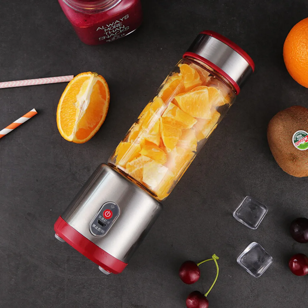 500ML Portable Multic Juice Maker Bottle Cup Electrical USB Rechargeable Blender Mini Juice Cup Juice Extractor Accessories tool
500ML Portable Multic Juice Maker Bottle Cup Electrical USB Rechargeable Blender Mini Juice Cup Juice Extractor Accessories tool