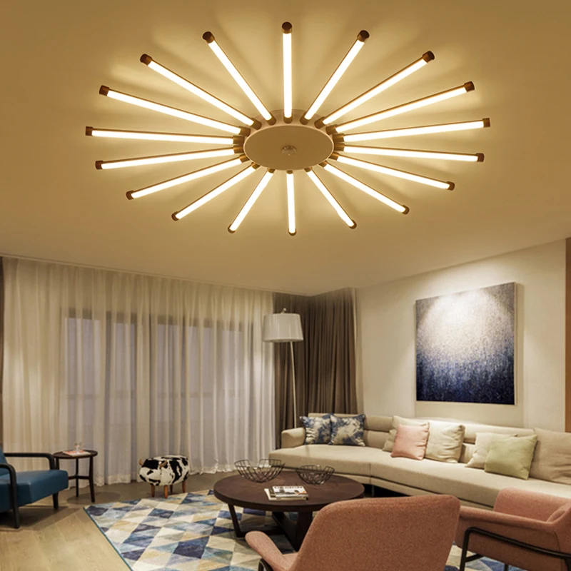 modern LED ceiling light remote controlling aluminum ceiling lighting for bedroom/living room indoor ceiling lamp fixture
