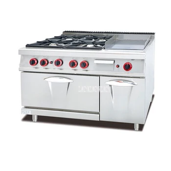 GH-996A Outdoor Stove Cooker Commercial Kitchen Equipment Cabinet 4-Burners Gas Cooking Range With Oven And Griddle Industrial
GH-996A Outdoor Stove Cooker Commercial Kitchen Equipment Cabinet 4-Burners Gas Cooking Range With Oven And Griddle Industrial