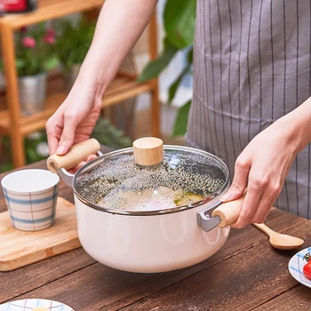 Non stick cooker gas cooker small chafing dish noodles milk baby food hot pot double ears stewpan saucepan glass lid cover
Non stick cooker gas cooker small chafing dish noodles milk baby food hot pot double ears stewpan saucepan glass lid cover