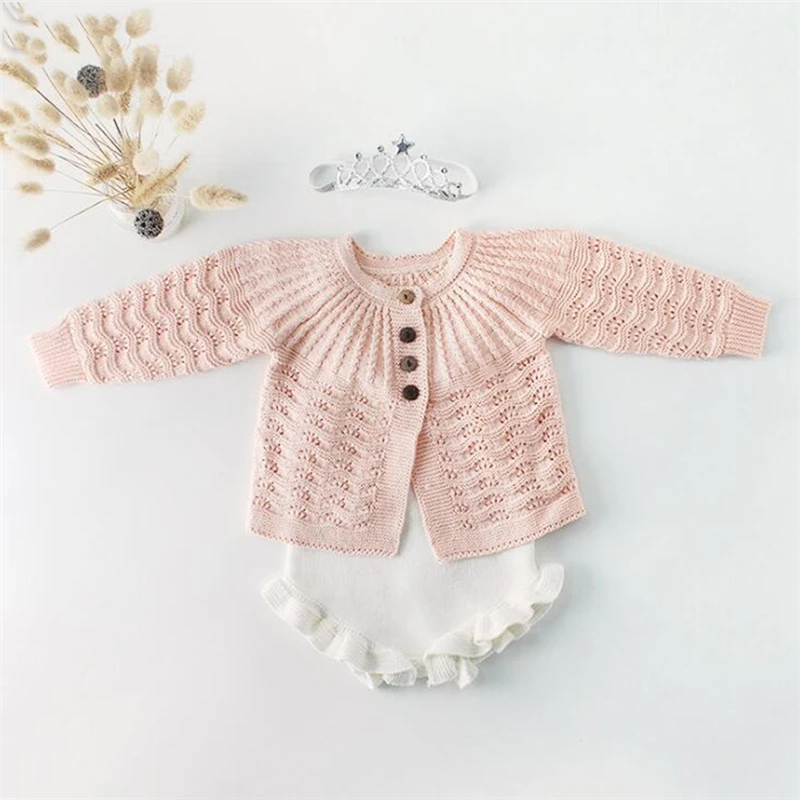 Newborn Baby Knitted Romper Kids Girl Boy Clothes Toddler Infant Baby Cardigan Cotton Spring Clothing Cute bebe Outfits Romper
Newborn Baby Knitted Romper Kids Girl Boy Clothes Toddler Infant Baby Cardigan Cotton Spring Clothing Cute bebe Outfits Romper