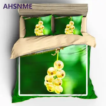 AHSNME Summer Green Plant Flowers Duvet Cover Sets Lantern Blossom 100% Microfiber Bedding Set 3pcs
AHSNME Summer Green Plant Flowers Duvet Cover Sets Lantern Blossom 100% Microfiber Bedding Set 3pcs