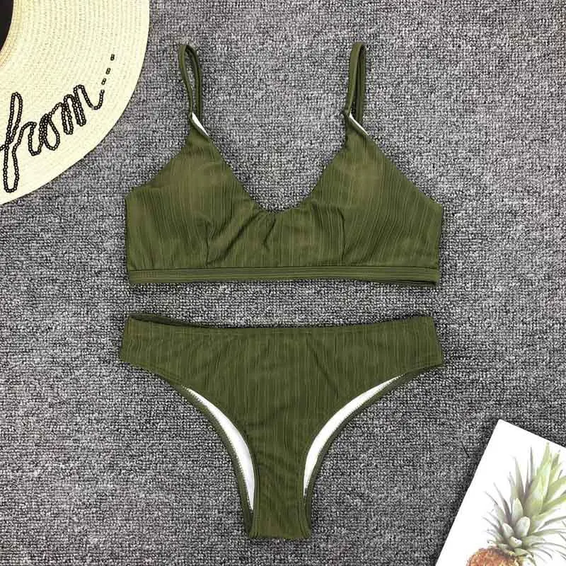 Sexy Brazilian Bikini 2019 Solid Swimsuit Female Swimwear Women Thong Push Up Bikinis Set Bather Bathing Suit Wear Lady 3896
Sexy Brazilian Bikini 2019 Solid Swimsuit Female Swimwear Women Thong Push Up Bikinis Set Bather Bathing Suit Wear Lady 3896