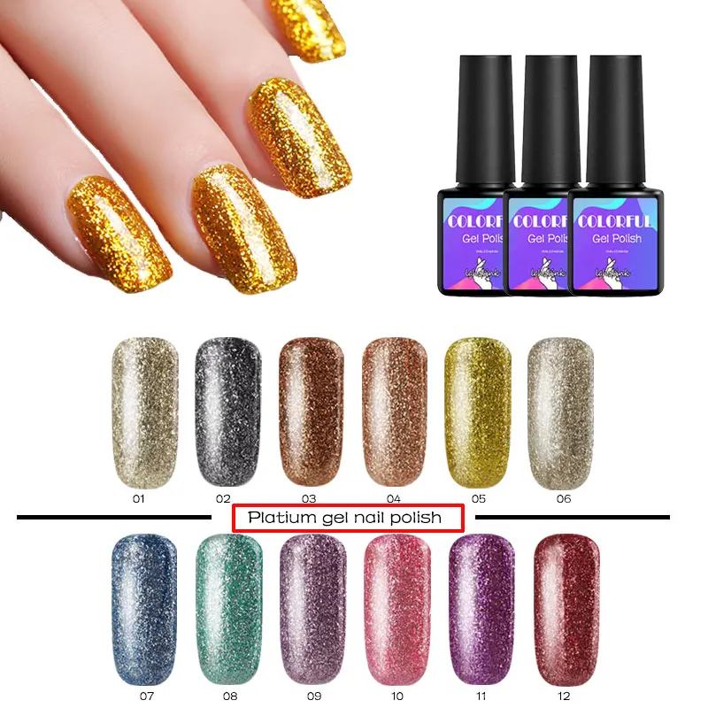 lghzlink New Product Vernis Semi Permanent Shiny Platinum Gel Ink Glitter Super Bright 12 Colors Gel Hybrid Varnish Lucky Gellak
lghzlink New Product Vernis Semi Permanent Shiny Platinum Gel Ink Glitter Super Bright 12 Colors Gel Hybrid Varnish Lucky Gellak