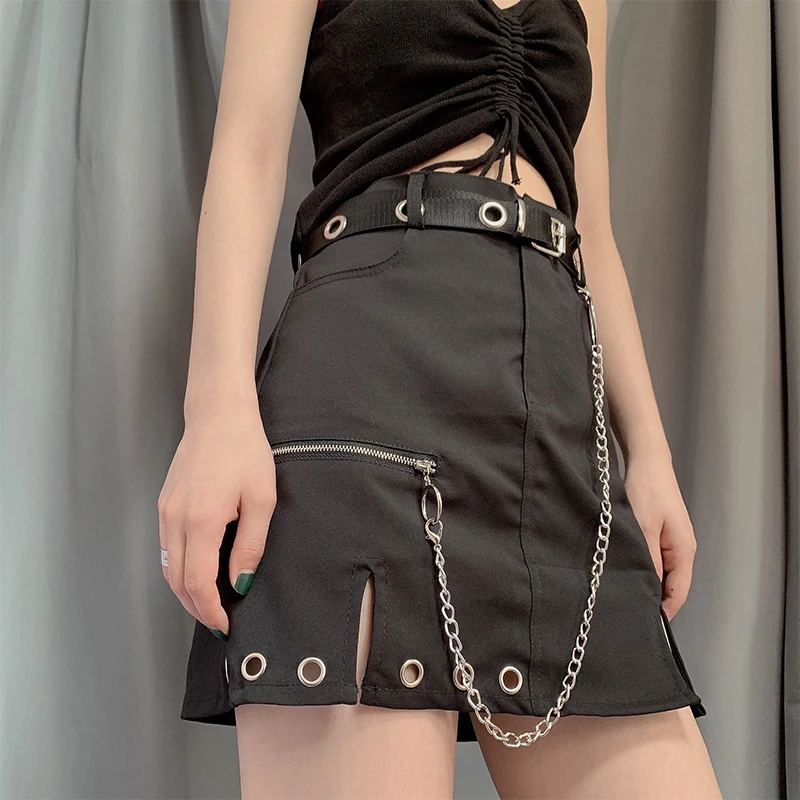 Summer skirts womens High Waist jeans Mini Skirt Women Korean Vintage Punk hip hop A-Line Short Skirt denim Chain Streetwear new
Summer skirts womens High Waist jeans Mini Skirt Women Korean Vintage Punk hip hop A-Line Short Skirt denim Chain Streetwear new