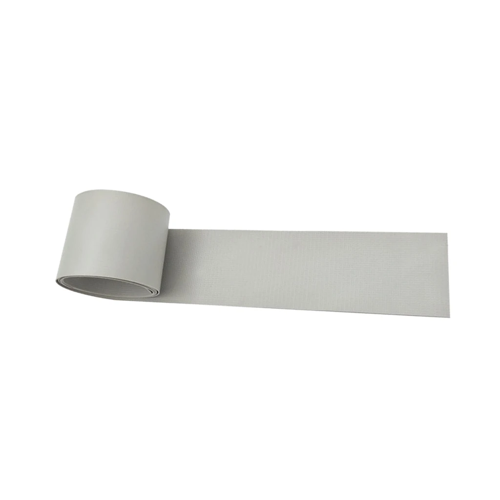 Waterproof Inflatable Boat/Dinghy/RIB Mid Grey PVC Repair Patch 51*1000mm PVC Coated Polyester Fabric