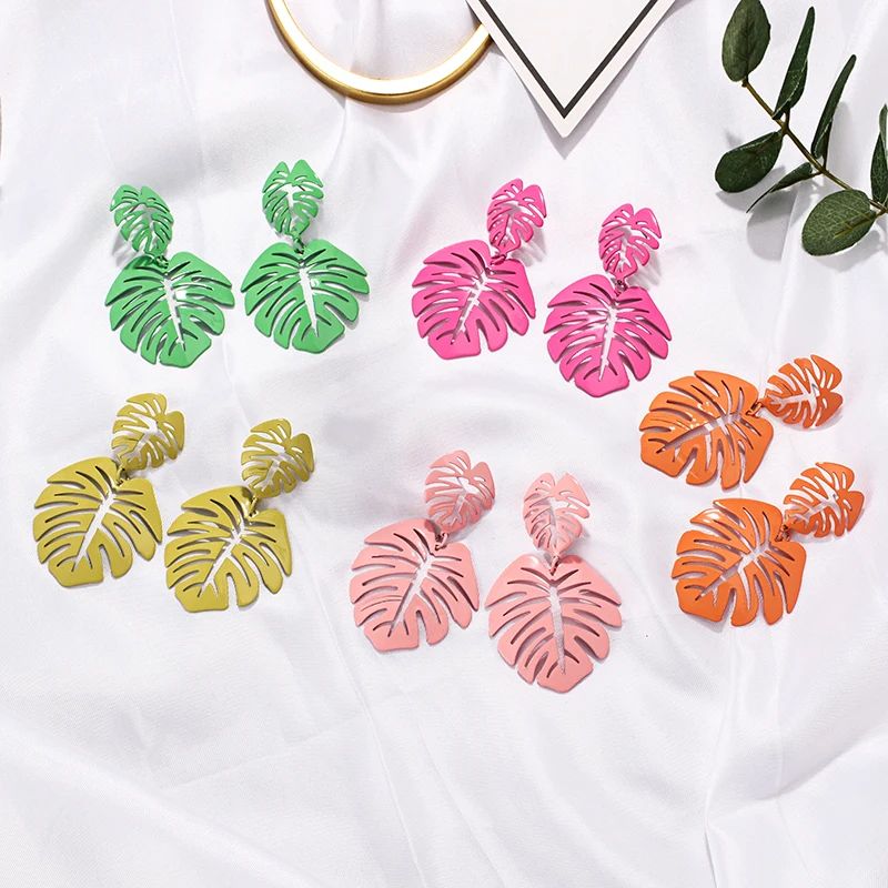 Lalynnlys Bohemian Statement Drop Earring Fashion Leave Dangle Earring Wedding Party ZA Jewelry for Women Girls New Hot E53471
Lalynnlys Bohemian Statement Drop Earring Fashion Leave Dangle Earring Wedding Party ZA Jewelry for Women Girls New Hot E53471