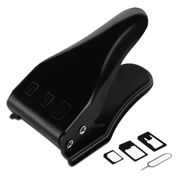 Universal 3 in 1 Standard Normal SIM to Mirco Nano SIM Card Cutter With Caliper Recovery Eject Pin Needle for iPhone4 5 6 7 SE
Universal 3 in 1 Standard Normal SIM to Mirco Nano SIM Card Cutter With Caliper Recovery Eject Pin Needle for iPhone4 5 6 7 SE