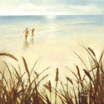 The memory picture playing on the beach Seascape oil painting great craft for living room decor good canvas wall art
The memory picture playing on the beach Seascape oil painting great craft for living room decor good canvas wall art