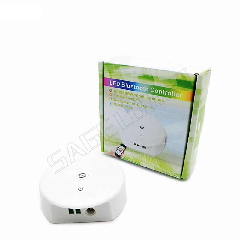 1pcs RGB RGBW Bluetooth LED Controller,Timing Function, Group Control, Music Mode,16million colors ,4.0 IOS/Android,DC12-24V
1pcs RGB RGBW Bluetooth LED Controller,Timing Function, Group Control, Music Mode,16million colors ,4.0 IOS/Android,DC12-24V