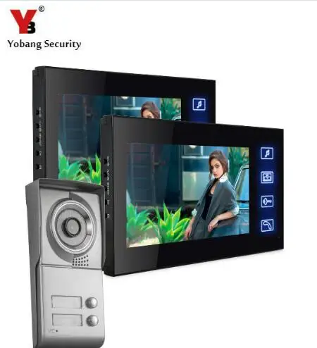 YobangSecurity 7 Inch Video Door Phone Doorbell Home Entry Intercom System KIT With Video Recording and Photo Taking Function
YobangSecurity 7 Inch Video Door Phone Doorbell Home Entry Intercom System KIT With Video Recording and Photo Taking Function