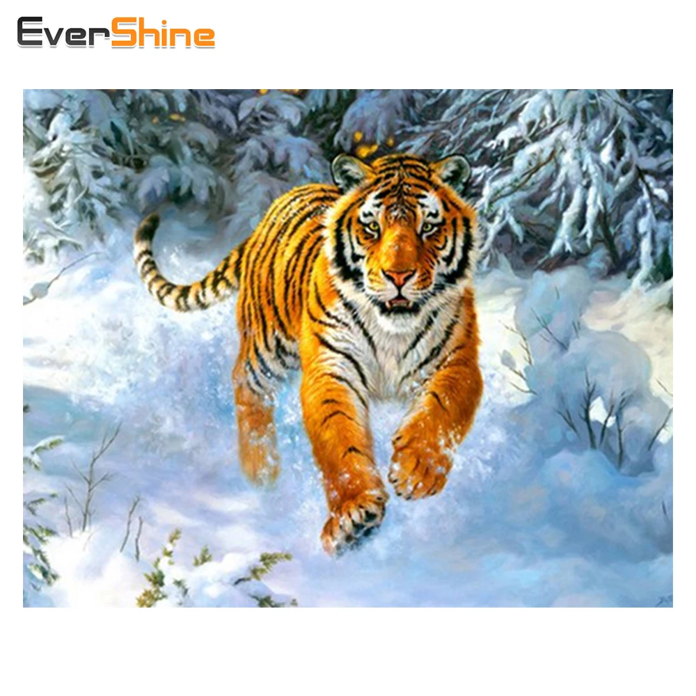 EverShine Tiger Diamond Painting Cross Stitch Beadwork Full Square Needlework Rhinestone Mosaic Diamond Embroidery,Gifts
EverShine Tiger Diamond Painting Cross Stitch Beadwork Full Square Needlework Rhinestone Mosaic Diamond Embroidery,Gifts