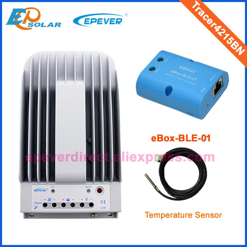 40A 12V/24V MPPT Solar Regulator Charge Controller Tracer4215BN with BLE function connect APP and temperature sensor
40A 12V/24V MPPT Solar Regulator Charge Controller Tracer4215BN with BLE function connect APP and temperature sensor