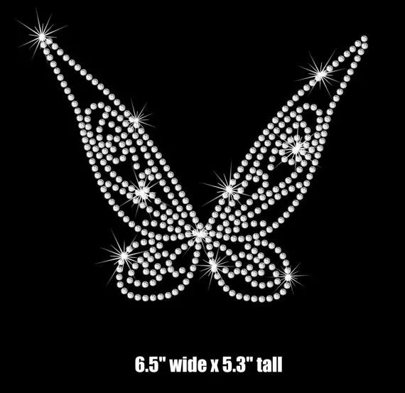 2pc/lot Wings for t shirt costume hot fix rhinestone applique design stone iron on transfer motifs strass iron patches
2pc/lot Wings for t shirt costume hot fix rhinestone applique design stone iron on transfer motifs strass iron patches