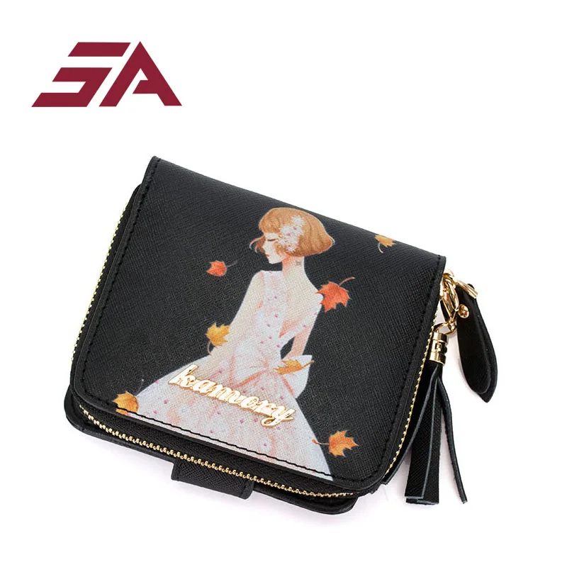 SA 2018 New Women Cute PU Leather zipper Cartoon animal prints Short Wallet sweety style short Purse Card Holder Girls Handbag
SA 2018 New Women Cute PU Leather zipper Cartoon animal prints Short Wallet sweety style short Purse Card Holder Girls Handbag