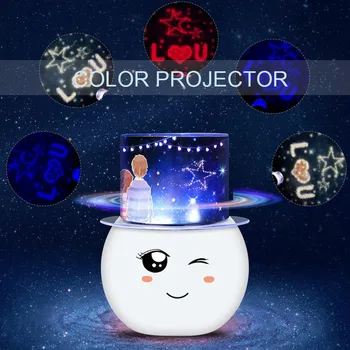 ASKMEER Projector Light USB Rechargeable Snowman Starry Sky LED Projector Colorful Lamp Creative Birthday Gifts for Children
ASKMEER Projector Light USB Rechargeable Snowman Starry Sky LED Projector Colorful Lamp Creative Birthday Gifts for Children