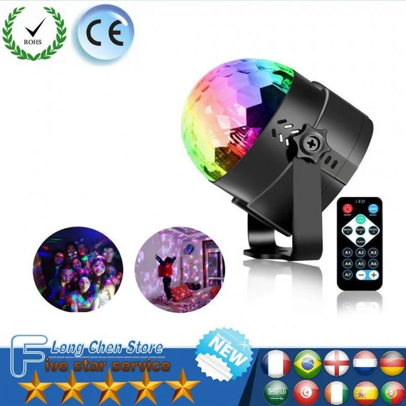 7 Colors DJ Disco Ball Lumiere 3W Sound Activated Laser Projector RGB Stage Lighting effect Lamp Christmas KTV Music Party Light
7 Colors DJ Disco Ball Lumiere 3W Sound Activated Laser Projector RGB Stage Lighting effect Lamp Christmas KTV Music Party Light