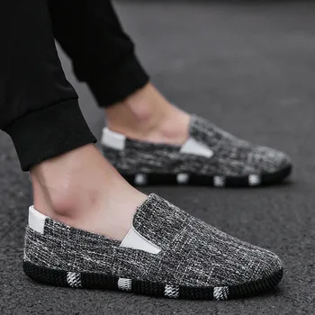 Summer Men's Breathable and Casual Shoes Trend Linen Cloth Men's Shoes Tide Light and Comfortable Shoes Great Men's Shoes Male
Summer Men's Breathable and Casual Shoes Trend Linen Cloth Men's Shoes Tide Light and Comfortable Shoes Great Men's Shoes Male