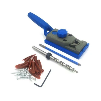 Puncher Carpentry Newest For Woodworking Doweling Screws Pocket Jig Hole Wood Drill Guide Hole Tools Kit Jig With Wooden &
Puncher Carpentry Newest For Woodworking Doweling Screws Pocket Jig Hole Wood Drill Guide Hole Tools Kit Jig With Wooden &