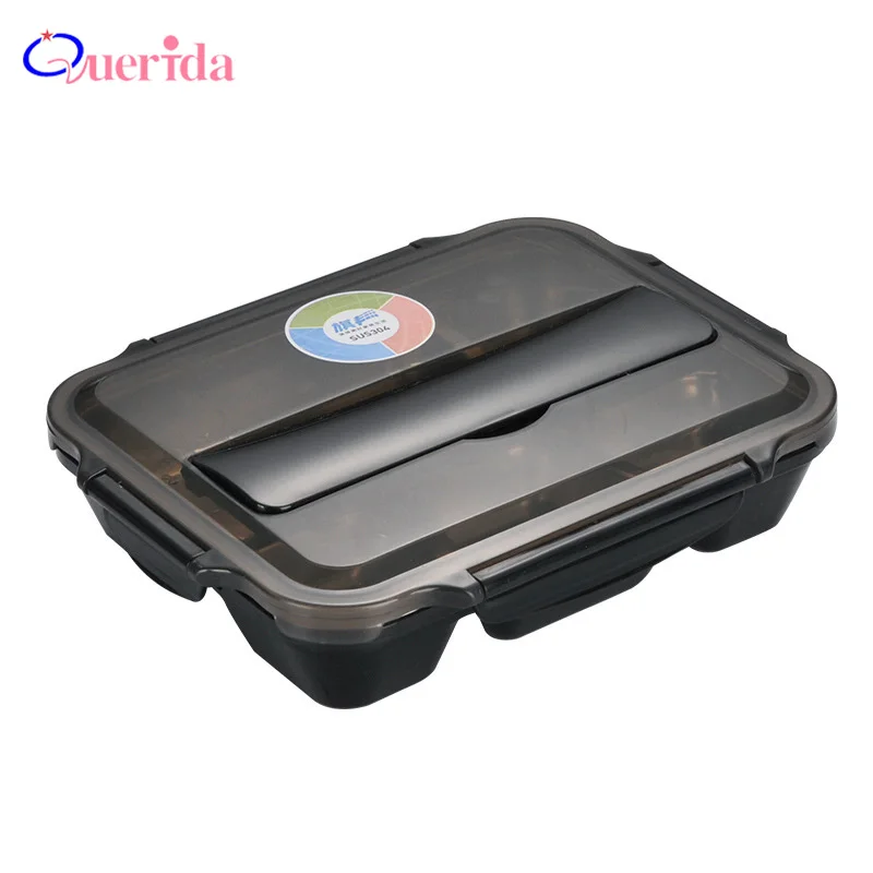 304 Stainless Steel Lunch Box Leakproof 4/5 Bento Box Food Containers Office School Kids Microwave Food Heat Picnic With Spoon
304 Stainless Steel Lunch Box Leakproof 4/5 Bento Box Food Containers Office School Kids Microwave Food Heat Picnic With Spoon
