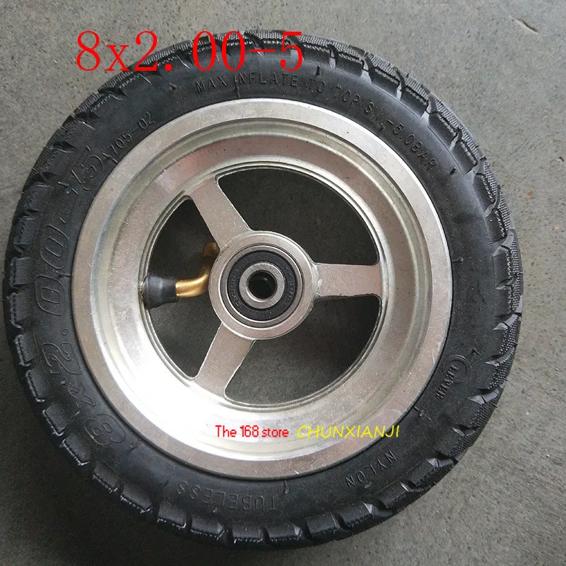 Good Quality 8x2.00-5 Tubeless Tire Wheel Tyre 8*2.00-5 Wheel Hub Pocket Bike MINI Bike Electric Wheelchair Wheel Motor
Good Quality 8x2.00-5 Tubeless Tire Wheel Tyre 8*2.00-5 Wheel Hub Pocket Bike MINI Bike Electric Wheelchair Wheel Motor
