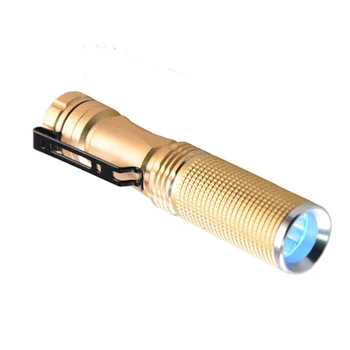 TopCom UV 365nm 5W Flashlight Ultra Violet Blacklight Purple Handheld Clip Flashlight For Urine Blood Jewelry Detect Torch
TopCom UV 365nm 5W Flashlight Ultra Violet Blacklight Purple Handheld Clip Flashlight For Urine Blood Jewelry Detect Torch