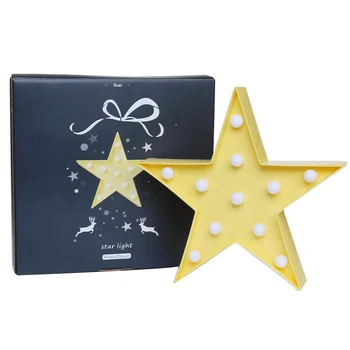 3D Star Shaped Starry Sky Night Light Marquee Letter Standing Lamps Kids Gift Toy Baby Children Bedroom Decoration Wall Lamp #40
3D Star Shaped Starry Sky Night Light Marquee Letter Standing Lamps Kids Gift Toy Baby Children Bedroom Decoration Wall Lamp #40