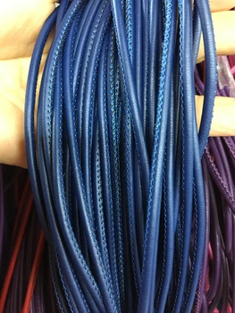 3MM Round Nappa Stitched Leather Cord High Quality Premium Leather Cord Royal Blue
3MM Round Nappa Stitched Leather Cord High Quality Premium Leather Cord Royal Blue