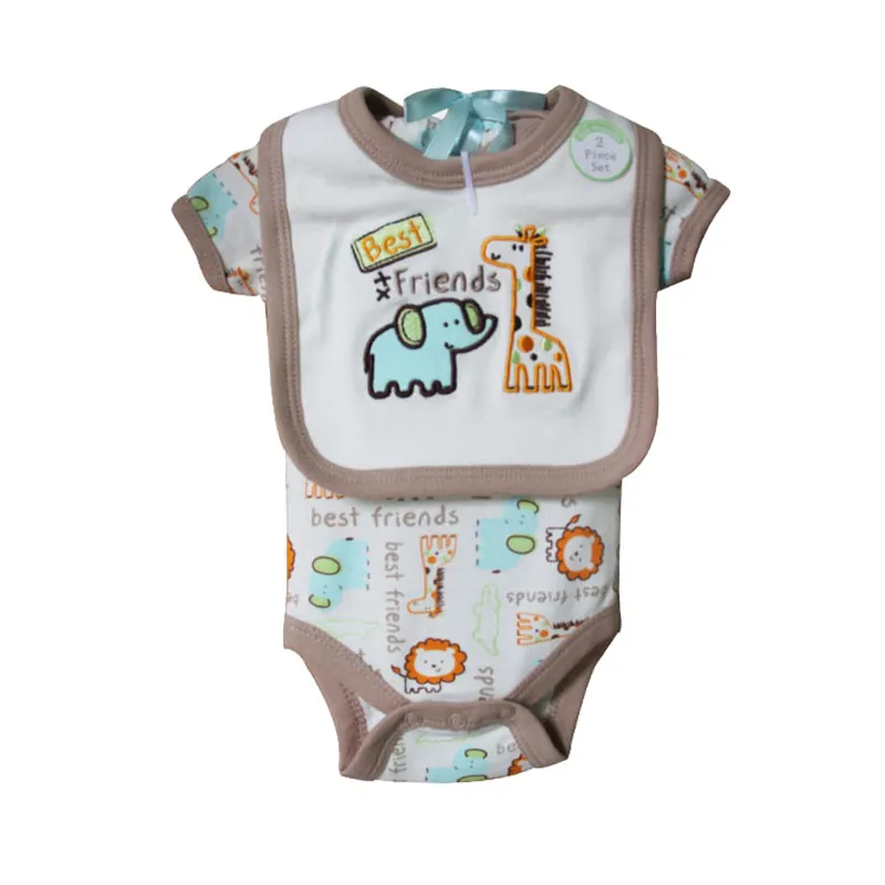 2 PCS/lot NewBorn Baby Clothes bodysuits bib For Boys Baby Boys girls Clothes Newborn Set
2 PCS/lot NewBorn Baby Clothes bodysuits bib For Boys Baby Boys girls Clothes Newborn Set