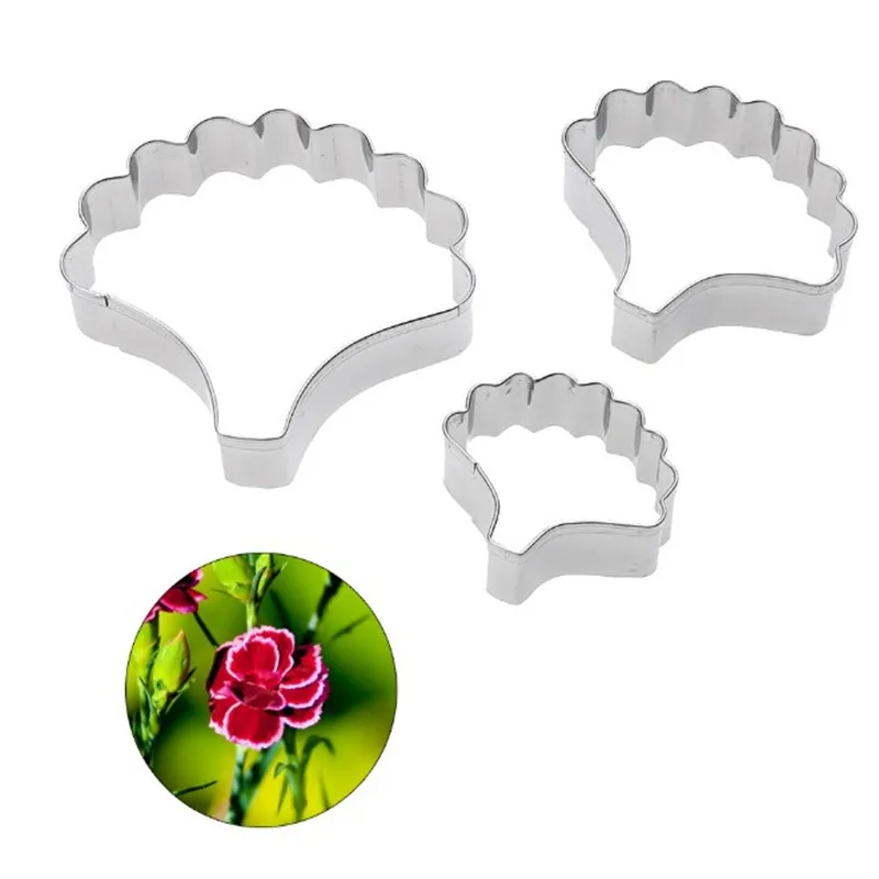VOGVIGO 3PCS/Set Cake Mold Flower Petal Stainless Steel Cookie Cutter Fondant Cake Decorating Tools Sugar Pastry Biscuit Mold
VOGVIGO 3PCS/Set Cake Mold Flower Petal Stainless Steel Cookie Cutter Fondant Cake Decorating Tools Sugar Pastry Biscuit Mold
