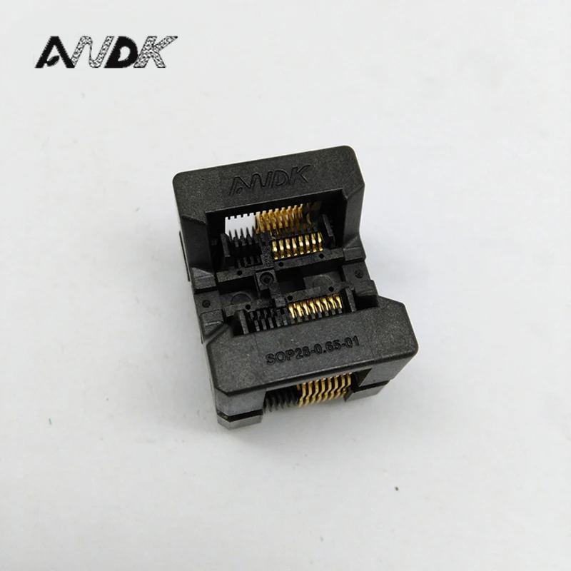 SSOP16 TSSOP16 OTS-16(28)-0.65-01 KZT IC Test Burn-in Socket Programming Adapter 0.65mm Pitch 4.4mm Width
SSOP16 TSSOP16 OTS-16(28)-0.65-01 KZT IC Test Burn-in Socket Programming Adapter 0.65mm Pitch 4.4mm Width