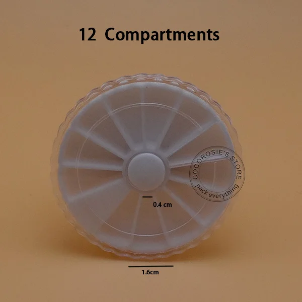 100PCS 12 Compartments Case Rotatable Case Nail Art Empty Storage Wheels Rhinestones Beads Slices Nail Art gillter case
100PCS 12 Compartments Case Rotatable Case Nail Art Empty Storage Wheels Rhinestones Beads Slices Nail Art gillter case