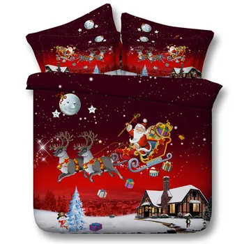 100% Pure Cotton Merry Christmas Bedding Sets 3/4pc Duvet Cover Bed Sheet Pillow Case Children's Christmas Gift
100% Pure Cotton Merry Christmas Bedding Sets 3/4pc Duvet Cover Bed Sheet Pillow Case Children's Christmas Gift