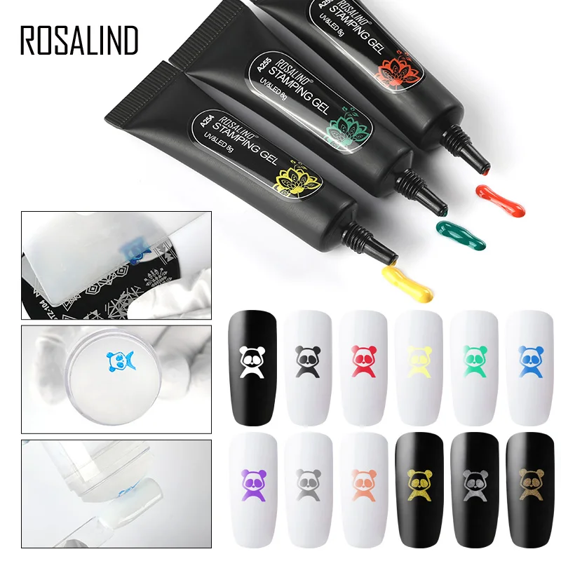 ROSALIND Gel Polish Stamping Paint Hybrid Lacquer Vernis UV Nail Polishes Semi Permanent Nail Art Manicure Stamping Plate
ROSALIND Gel Polish Stamping Paint Hybrid Lacquer Vernis UV Nail Polishes Semi Permanent Nail Art Manicure Stamping Plate