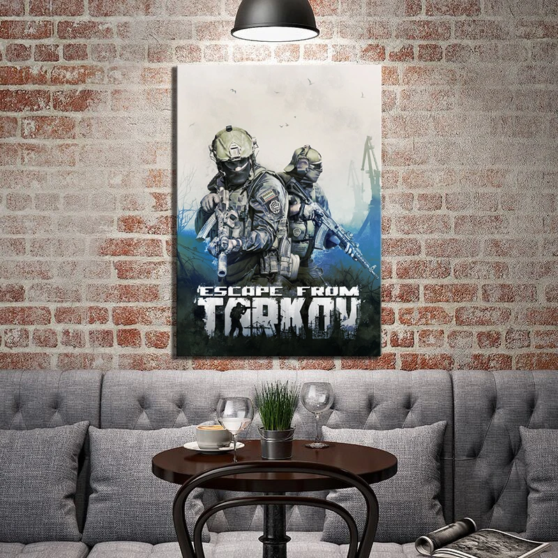 Home Decor Canvas Painting Prints 1 Pcs Shooting Game Soldier Escape From Tarkov Video Game Wall Artwork Modular Pictures Poster
Home Decor Canvas Painting Prints 1 Pcs Shooting Game Soldier Escape From Tarkov Video Game Wall Artwork Modular Pictures Poster