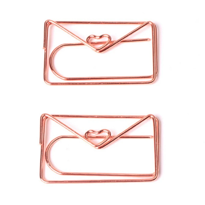 Rose Gold Color Plastic Coating Plating Heart Shape Paper Clip Cute Bookmark Tag Clip
Rose Gold Color Plastic Coating Plating Heart Shape Paper Clip Cute Bookmark Tag Clip
