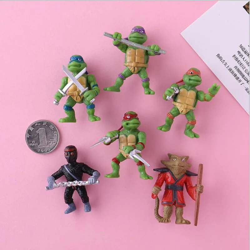 6 Pieces Cartoon Refrigerator Stickers Creative Stereo Pvc Ninja Turtle Strong Magnetic Stickers Message Stickers about 5.5cm
6 Pieces Cartoon Refrigerator Stickers Creative Stereo Pvc Ninja Turtle Strong Magnetic Stickers Message Stickers about 5.5cm