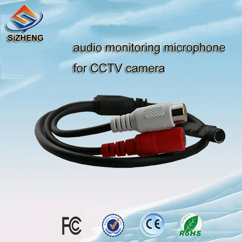 SIZHENG SIZ-110 Security camera microphone sensitive audio monitoring pick up for CCTV
SIZHENG SIZ-110 Security camera microphone sensitive audio monitoring pick up for CCTV