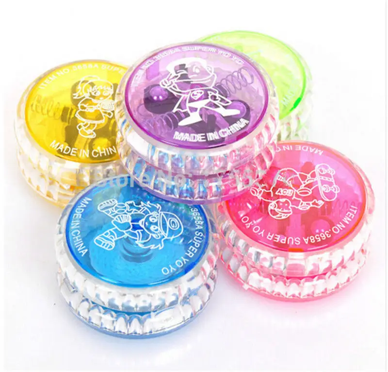 1pc Child Kids Flashing High Speed Luminous YoYo Ball Random color Clutch Party Mechanism Entertainment Yo-Yo Toy
1pc Child Kids Flashing High Speed Luminous YoYo Ball Random color Clutch Party Mechanism Entertainment Yo-Yo Toy