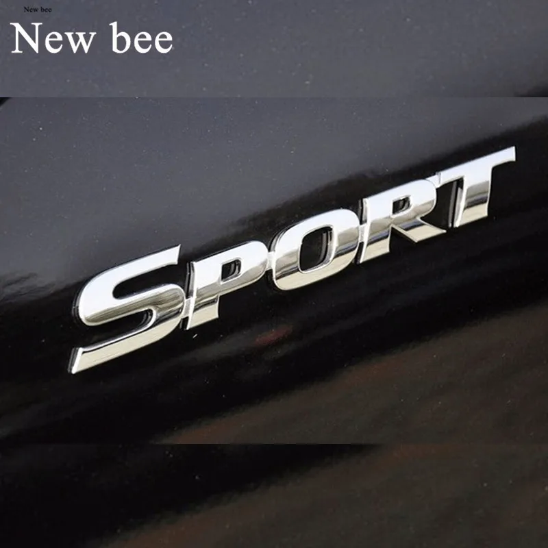 3D спортивные стикеры Newbee наклейки с логотипом автомобиля для Toyota Highlander BMW HONDA VW Opel