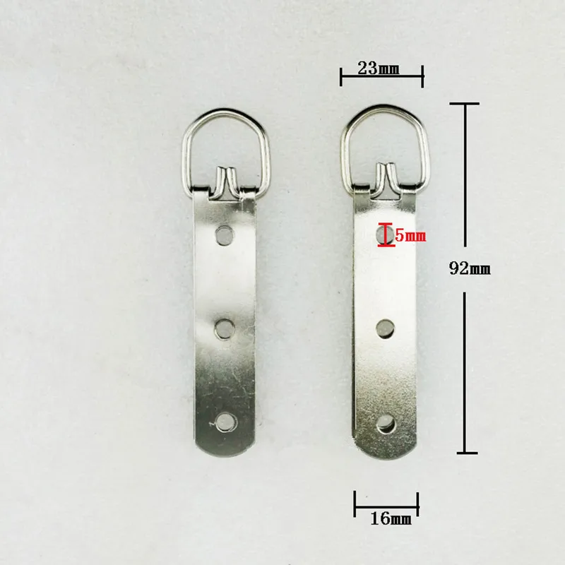 Wholesale Triangle Ring Hanging Picture Oil Painting Mirror Frame Hooks 3 Holes Hangers With Screws,Silver Color,92*23mm,100Pcs
Wholesale Triangle Ring Hanging Picture Oil Painting Mirror Frame Hooks 3 Holes Hangers With Screws,Silver Color,92*23mm,100Pcs