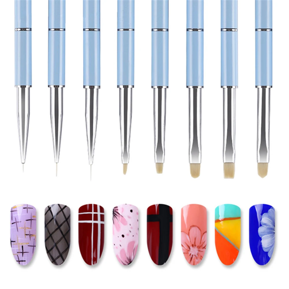 Beauty Supplies Nail Brush Tools Phototherapy Carving Painted Gel Pen Metal Bar Gradient Color Pull Line Flower Nail Art Pen
Beauty Supplies Nail Brush Tools Phototherapy Carving Painted Gel Pen Metal Bar Gradient Color Pull Line Flower Nail Art Pen